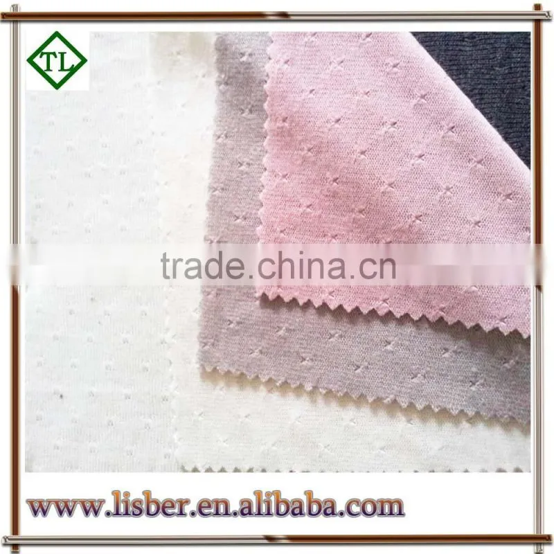 100 polyester interlock jersey fabric