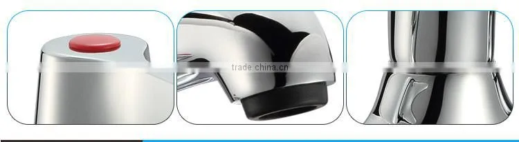2016 Welly Modern Kitchen Double Handle Rotatable Water Basin Faucet