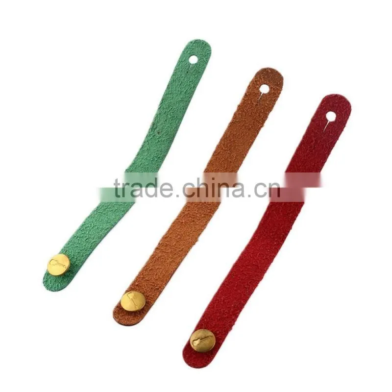 pu leather guitar strap hook button coloful option best promotion gift
