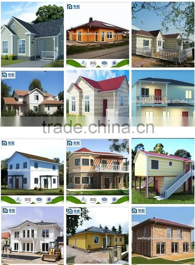 Super low cost innovative foam cement panel house smart prefabricated house plan house modern design