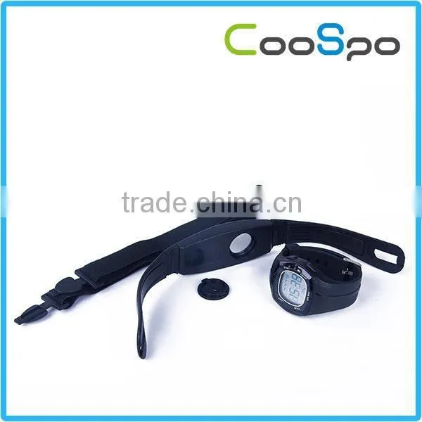 CooSpo heart rate monitor with pedometer 2.4G 5.3K Watch