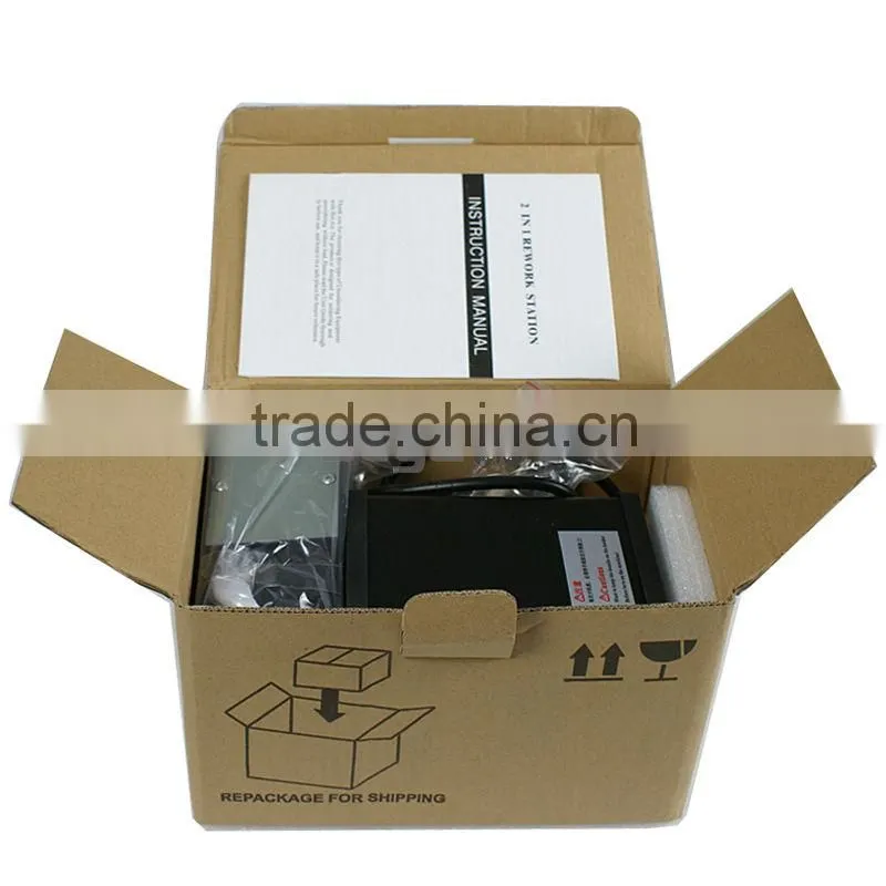 Hot Air Gun Solder IRON Welder ESD 2-1 SMD REWORK welding Station 8786D
