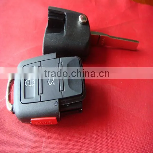 TD Top sale Remote Head car key blade part, remote key fob for VW