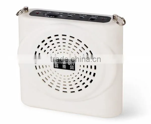 Portable lecture amplifier of black appearance K-671 15W power amplifier