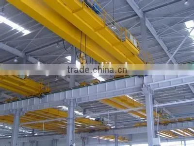 high quality LH type double girder overhead crane
