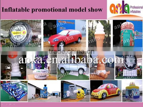 2014 new arrival giant inflatable beer bottle model for advertsiment
