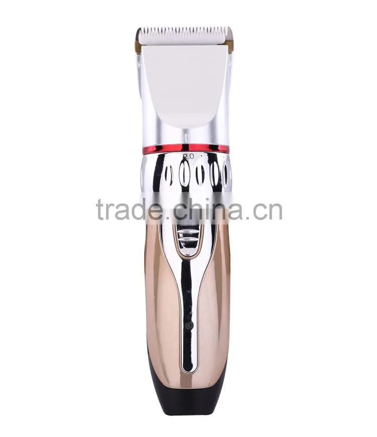 China professional rechargeable hair trimmer adjustable sharpener hair clipper blades 213