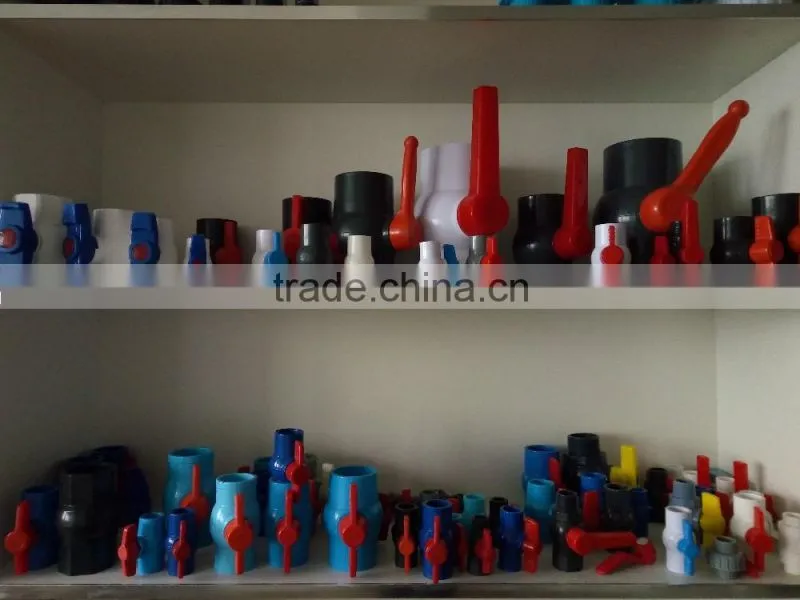 1/2" -6" inch Plastic 2 way Water Tap Connector Pipe Joint Ball Valve