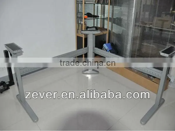 healthy protection T feet electric height adjustable desk