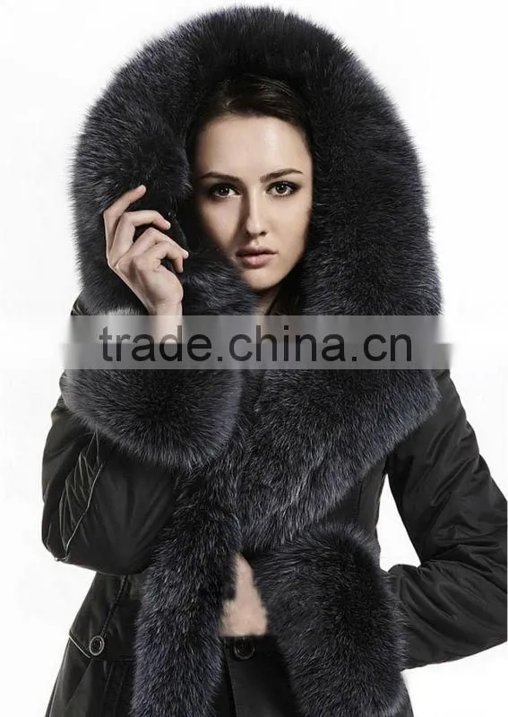 fox fur tirm for down coat