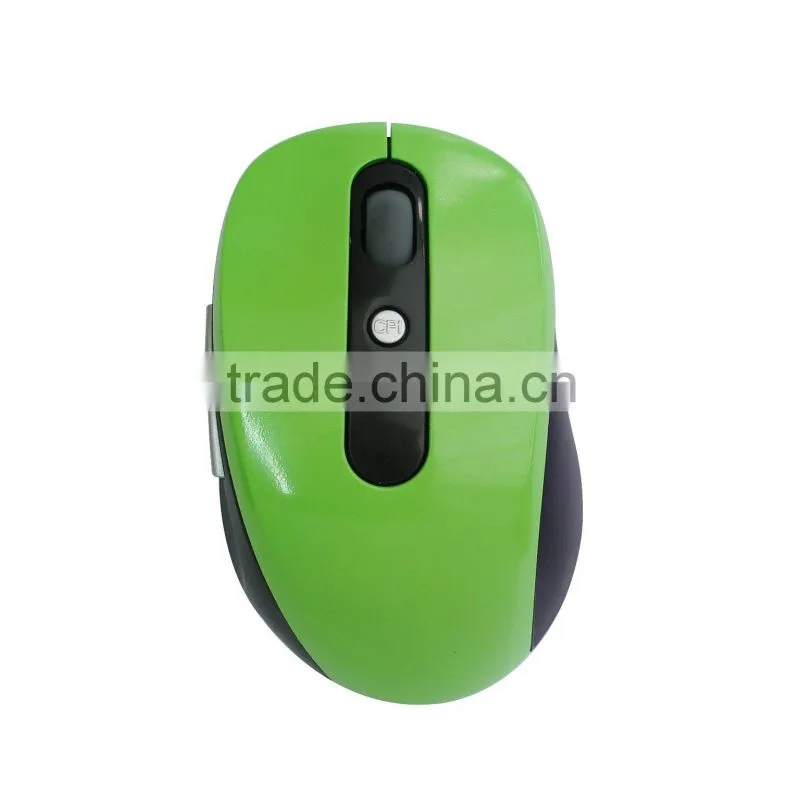 10m 2.4GHz Wireless Mouse for Laptop,notebook+USB wireless mouse+New style+Popular item+Fast delivery