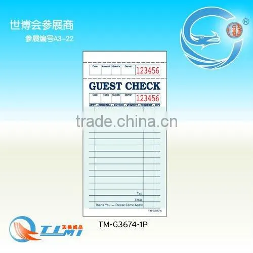 Guest Check