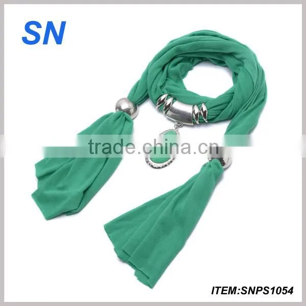 2014 latest new women's spring pendant jewelry fashion scarf
