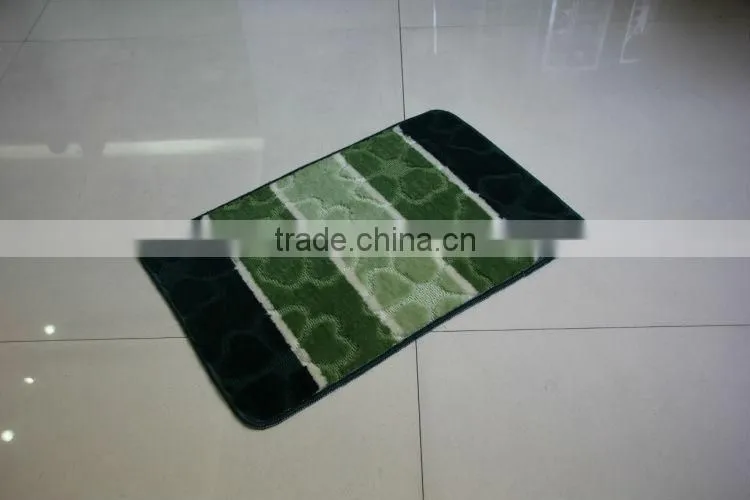 PP material new design anti-slip floor mat with TPR backing