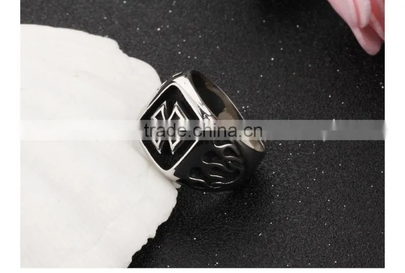 new products 2016 stainless steel us size finger ring designs,Christian ring