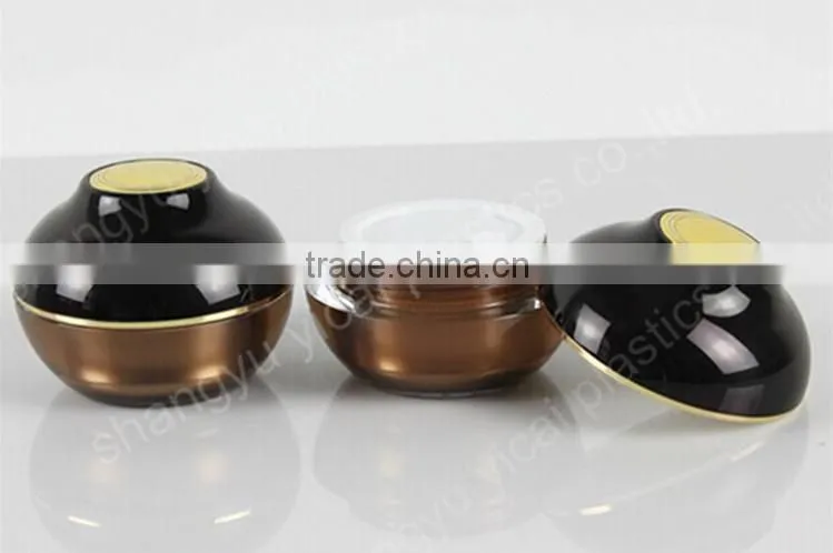Korea Popular Luxury Acrylic Cosmetics Cream Empty 50ml Cosmetic Plastic Container
