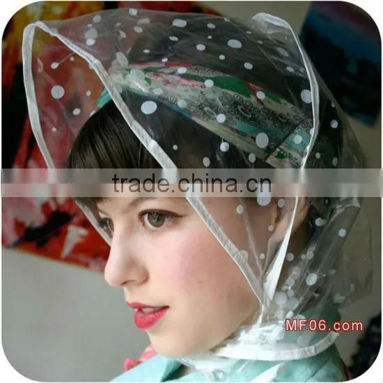 Fashionable rain hood