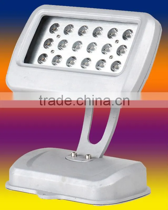 36W RGB floodlight with sensor