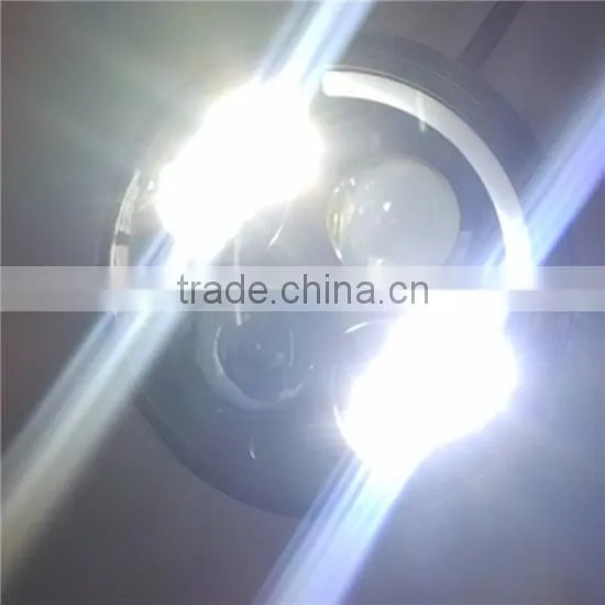 5.75Inch Motorcycle Led Headlights Projector Daymaker Replace Hid Kit For Harley