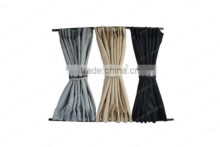 colored stitching thick cloth auto curtain car sunshade