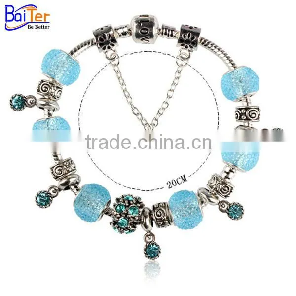 Hot Sale Gold Bracelet Jewelry Design For Girls 925 Sterling Silver Adjustable Diamond Bracelet 2015 For Girls