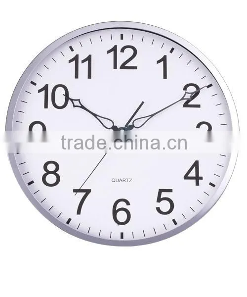 metal wall mounted clock, decorative wall clock
