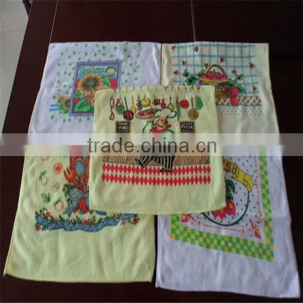 wholesale high quality microfiber tea towel