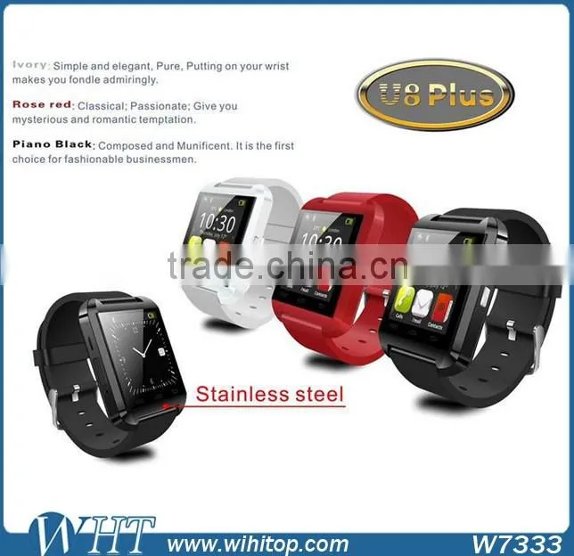 For U8 Plus IOS Android Smart Watch New Products 2016