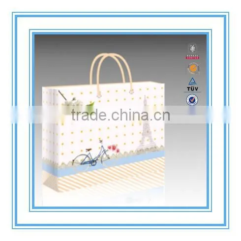 china wholesale Newest design delicate paper shopping bag