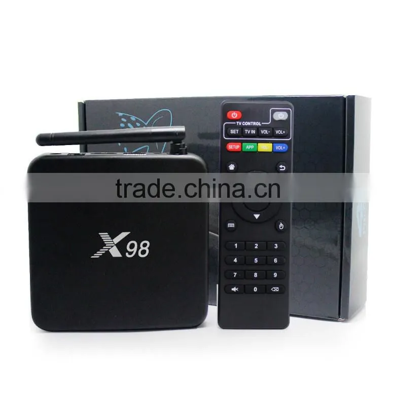Android TV BOX with Newest Chipset Amlogic S905 Quad-Core 2GB RAM + 16GB ROM and Android 5.1 OS