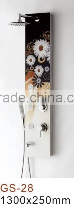 Patterned shower panel(WMD-SRGS-28)