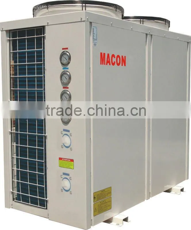 Air to water Titanuim Heat Exchanger 25kw Hotel commercial Swimming Pool Heat Pump