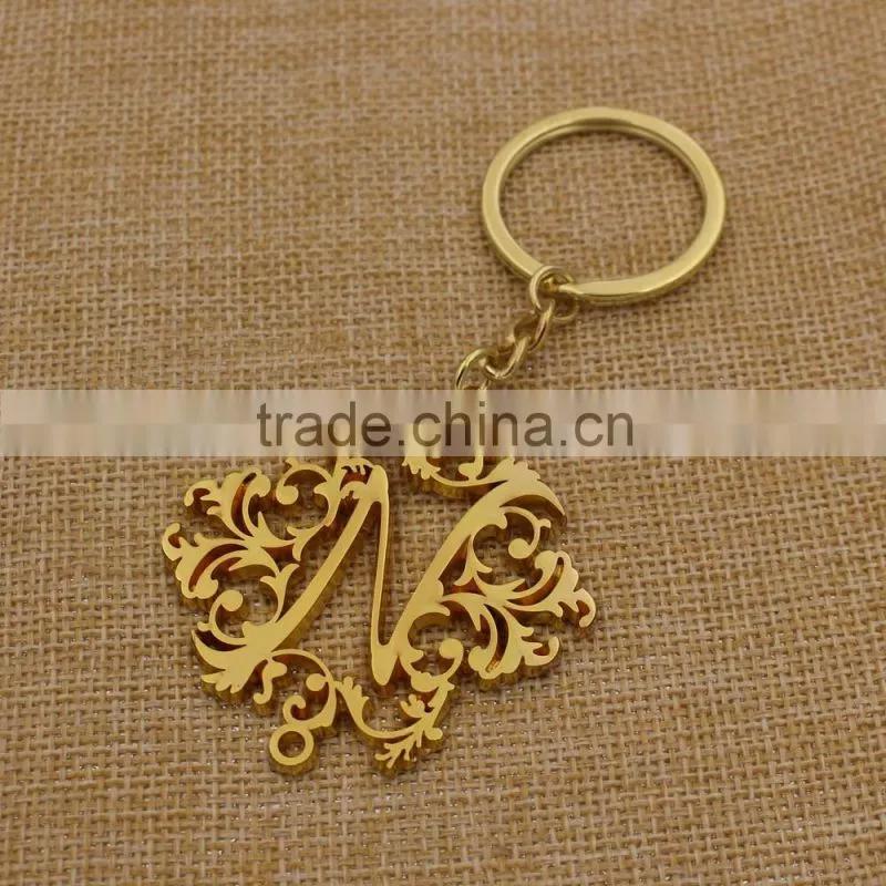 Custom promotion sale metal high quality metal zz top keychain