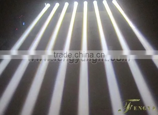 8pcs 10w 4in1 RGBW Led beam effect moving head light