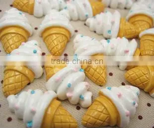 high quality kawaii resin cupcake cabochons wholesale