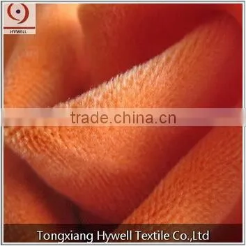 100% Polyester velboa plush fabric