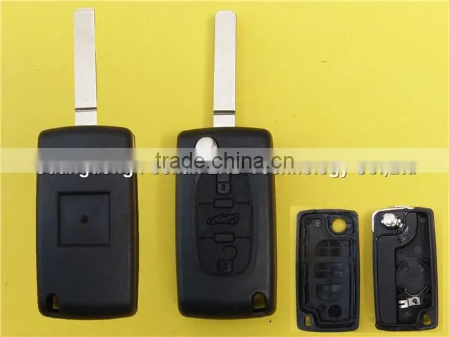 New replacement keyless entry remote shell case key fob for Toyota key blank wholesale 4 buttons