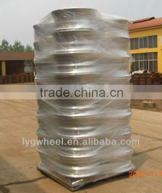 chrome plated steel wheel