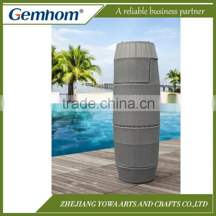 Gemhom 4 Seat Rattan Tub Cushion Chair Set