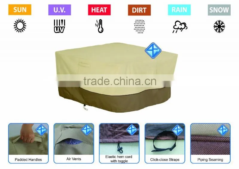 Customized new design selling fire pit cover