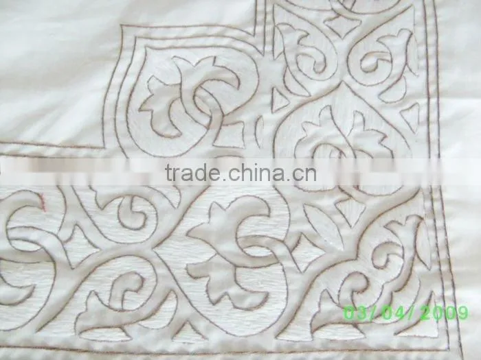 hand hemstitch bed sheet