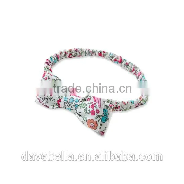 DB535-H dave bella 2014 summer 100% cotton baby headwear newborn headband head accessory