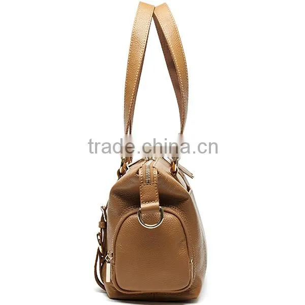 2014 designer Guangzhou Factory lady leather handbag goldfish