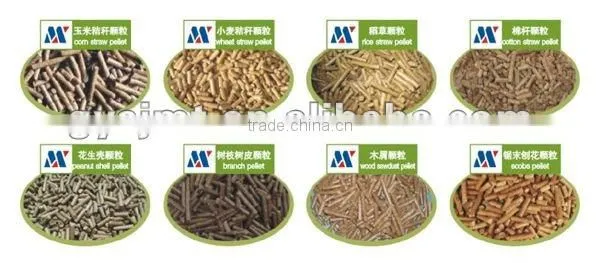 Wood shavings pellet mill