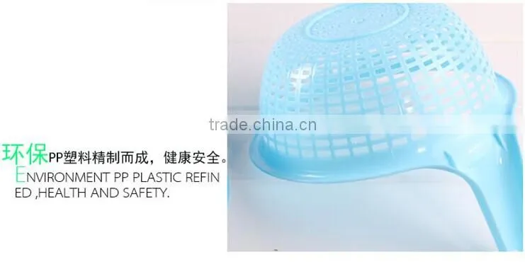 high grade suit of plastic storage and package collapsible colander bowl strainer