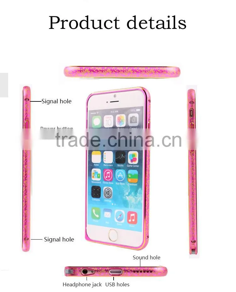 2015 new products high quality cheap price mobile phone case for iphone 6 plus bumper case