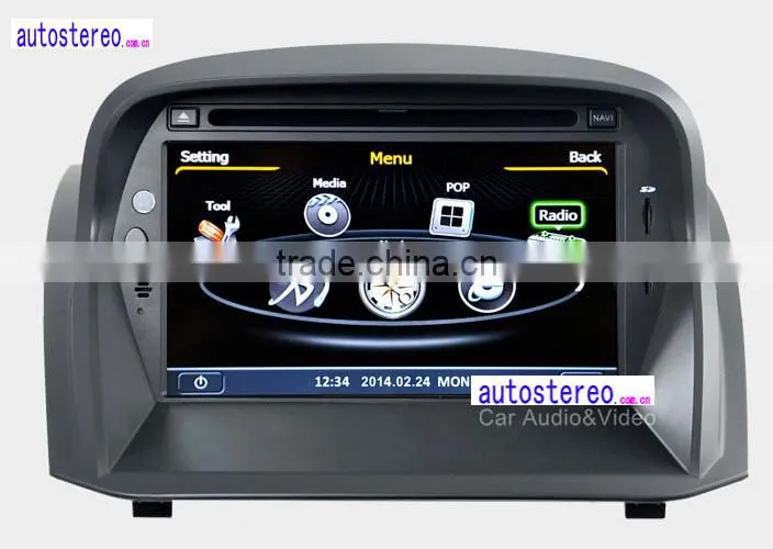 In Dash GPS for FordFiesta 7 inch Car Stereo GPS Navigation car DVD Player Multimedia Headunit Auto Radio