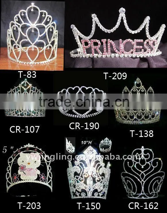 designe bridal crown tiara