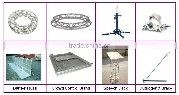 High quality aluminum truss for speaker truss stand