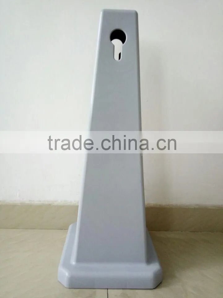 High quality plastic injection mold shaping model ABS, PA,PC,PE,PP,Plastic Concial Part roadblock